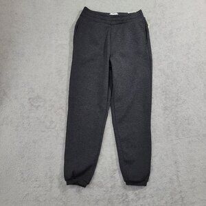 NEW Mondetta Women's S Heathered Fleece Jogger Sweatpants Dark Gray